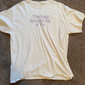 LONELY GHOST tee - This song reminds me of you